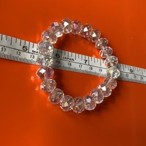 Vintage iridescent crystal bracelet